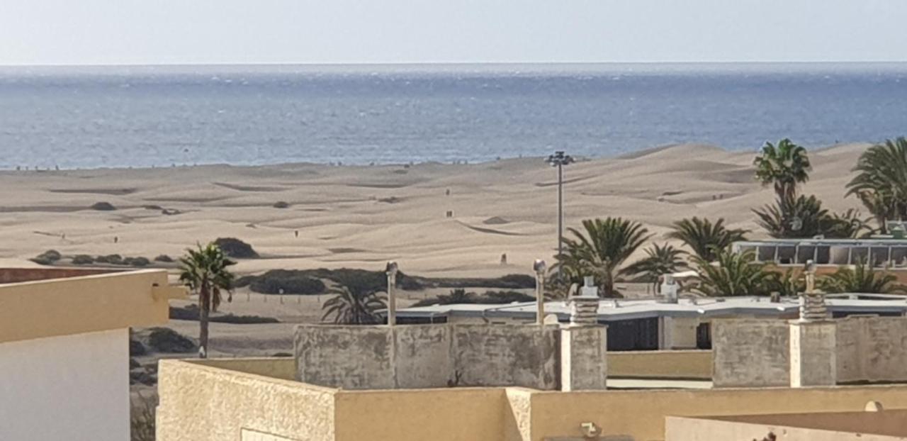 Playa Del Ingles. Apartamento Al Lado Del Oceano San Bartolomé Exterior photo